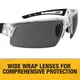 thumbnail image 3 of Gafas De Seguridad Dewalt DPG100T-2D Crosscut Lente Ahumada, 3 of 3