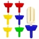 thumbnail image 1 of Porta paletas antigoteo, juego de 6 porta paletas reutilizables, porta paletas antimanchas con pajita para niños, 1 of 7