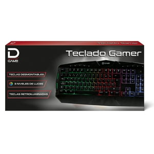Teclado Gamer Retroiluminado Usb Datacom Pronobel