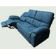 thumbnail image 3 of Sofa Reclinable Electrico Relaxline 3 Cuerpos Azul Usb, 3 of 6