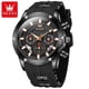 thumbnail image 2 of Reloj Deportivo de Lujo Acero Inoxidable Cuarzo Sumergible 30M rojo para uso diario, 2 of 3