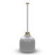 thumbnail image 1 of Desatascador y Soporte para Inodoro Korky Gris y Dorado Cepillado 98GG, 1 of 5