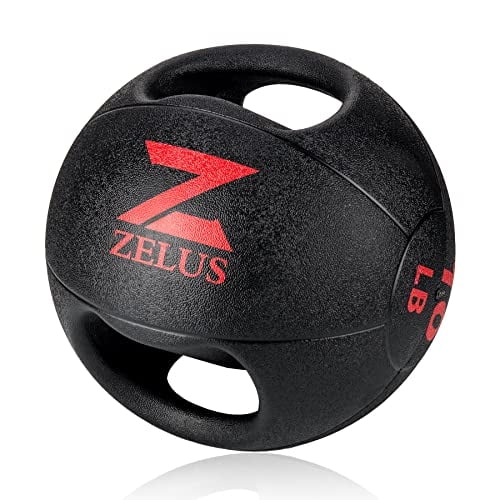 Balón Medicinal Zelus Con Doble Agarre 4,5/9/4,5/6,5/6,5/7,5/8,5/9 Kg