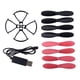 thumbnail image 2 of Cubierta De Protección De Hoja Con Cable USB Anillos De Protección De Drones RC Para HS190, 2 of 4