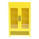 thumbnail image 5 of Mini 1/12 Casa De Mu?ecas Refrigerador Congelador Muebles De Madera Para Ni?os Amarillo, 5 of 5