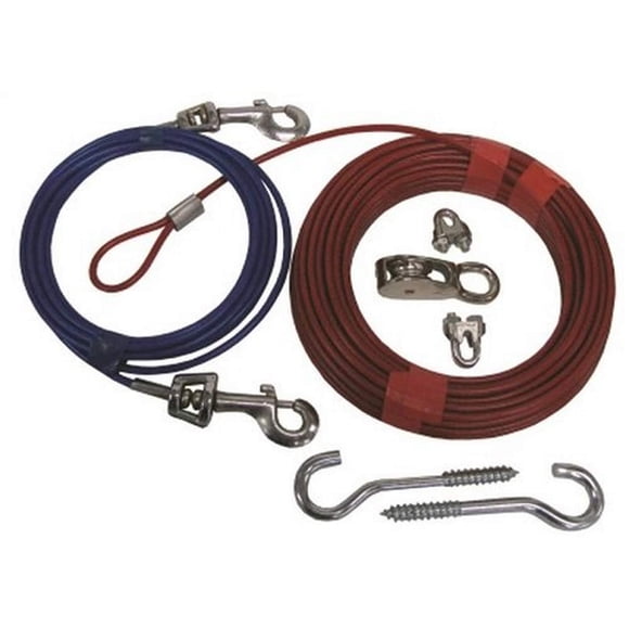Carrito para mascotas Leash Boss Audio Systems PDQ, 21 m, para perros grandes