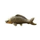 thumbnail image 1 of Figuritas De Peces De Latón Puro, Escultura Modelo Animal En Miniatura, Estatua De Pez Pequeña, 1 of 5