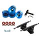 thumbnail image 3 of Alloy Solid Skateboard Truck Llave De Rueda De 7 '' Pieza De Rodillo Negro Claro Azul, 3 of 5