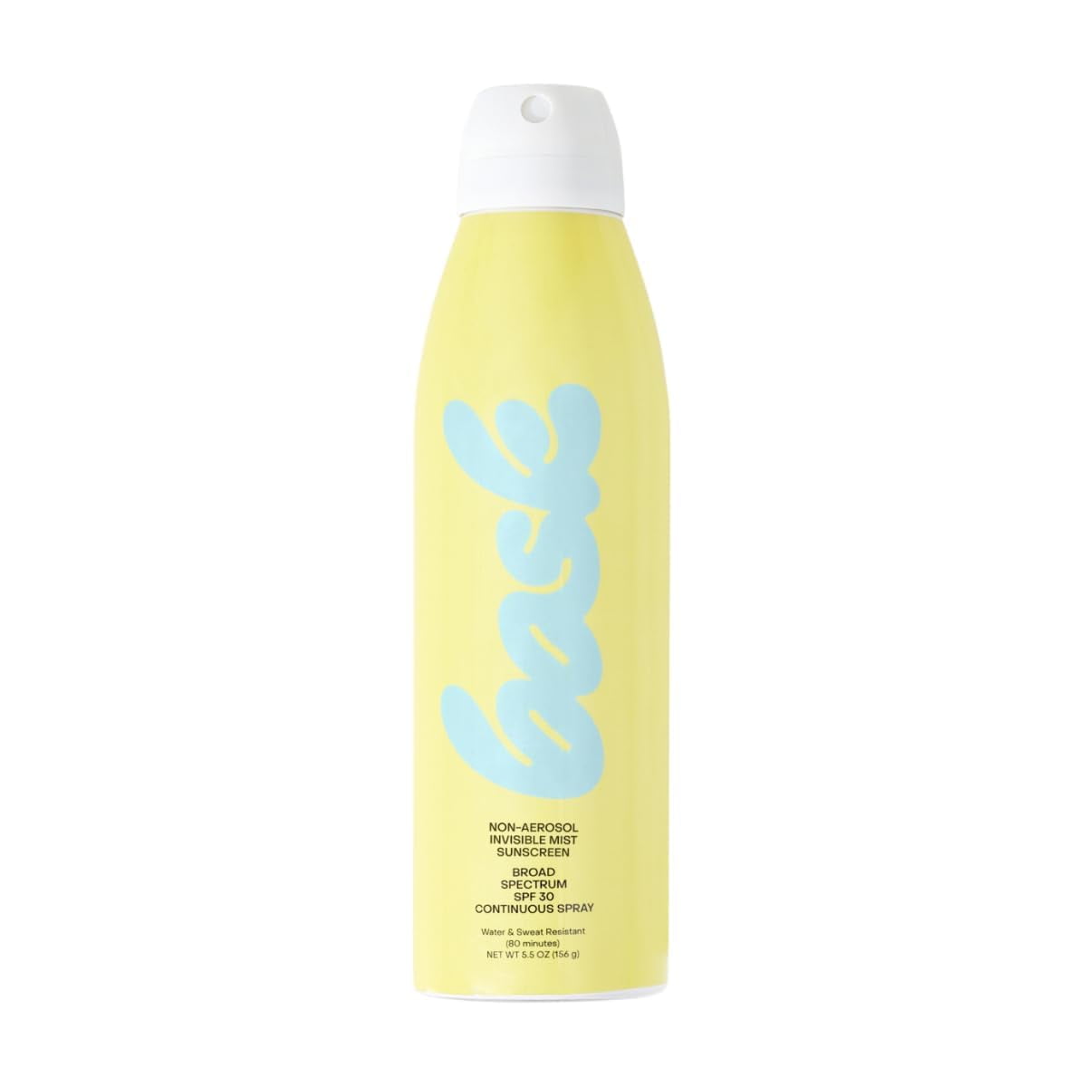 Spray De Protección Solar Bask Suncare Spf 30 De Amplio Espectro, 165 Ml