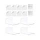 thumbnail image 1 of 4 Piezas Estantes De Pared Pequeños Estantes Flotantes Para Dormitorio Sala De Estar Blanco, 1 of 5
