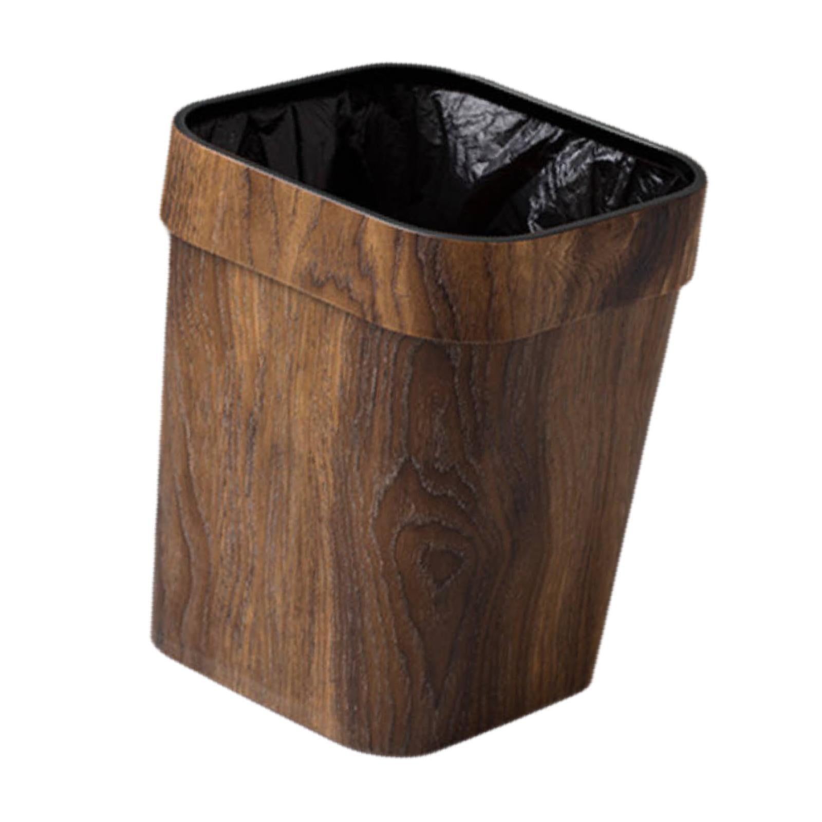 Bothyi - Papelera Cuadrada Compacta Y Portátil Para Decoración De Baño Y Sala De Estar
