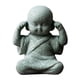thumbnail image 4 of Estatuilla De Monje, Estatua De Buda, Artesanías, Coche De Casa De Té Hecho A Mano Para Meditación Delicada, 4 of 5