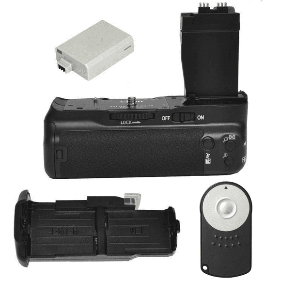 Battery Grip Bg-e8 Para Canon T2i T3i T4i T5i Alternativo + 1 Batería + Control Remoto