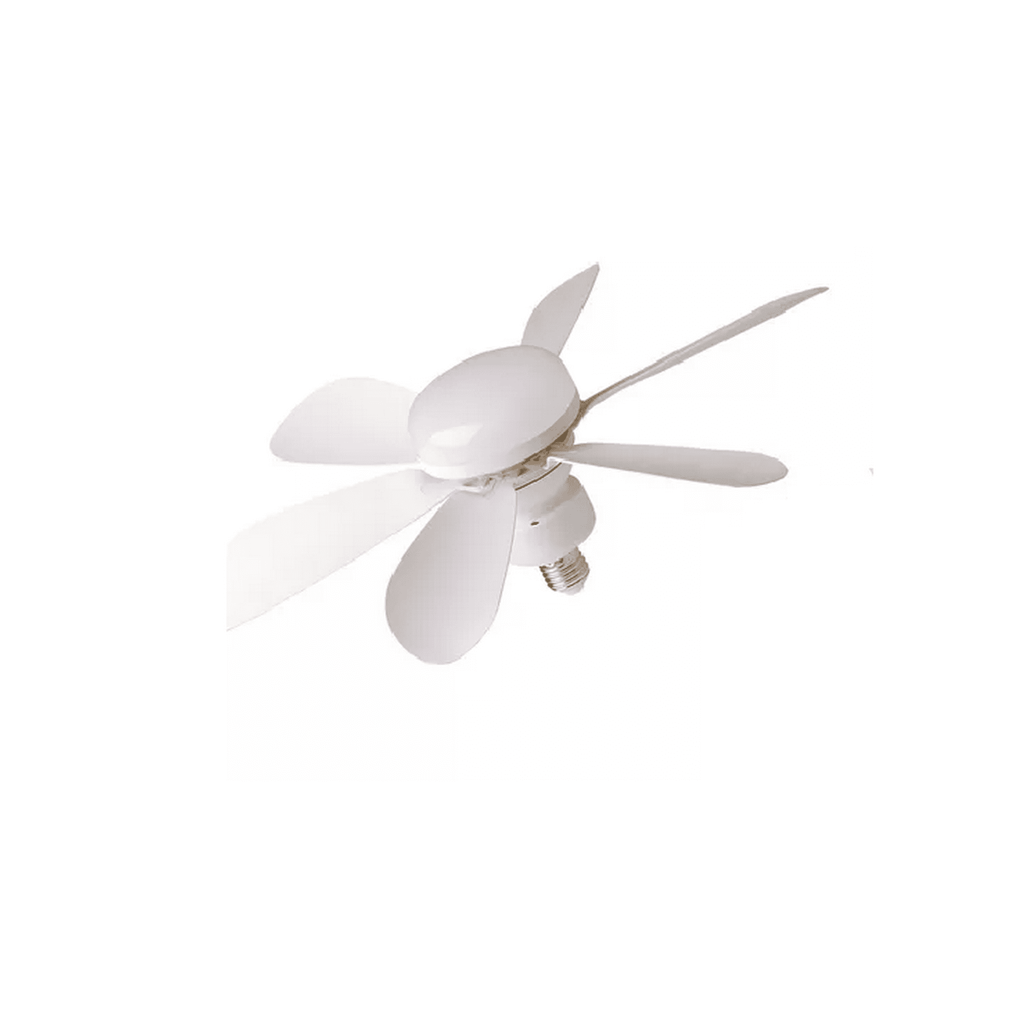 Genérico - Foco Lámpara Led Ventilador Flor De Techo 40w Con Control Blanco