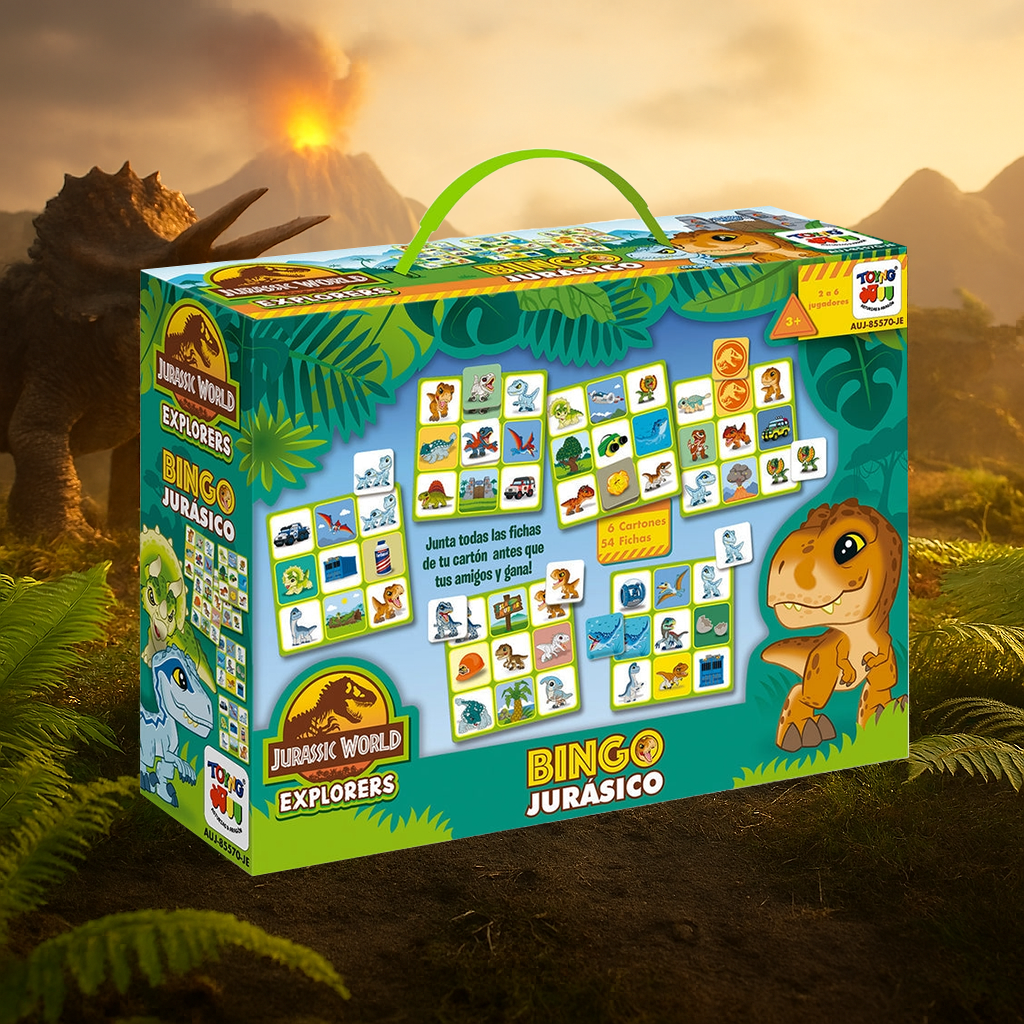 Toyng - Juego De Mesa Bingo - Jurassic Explorer