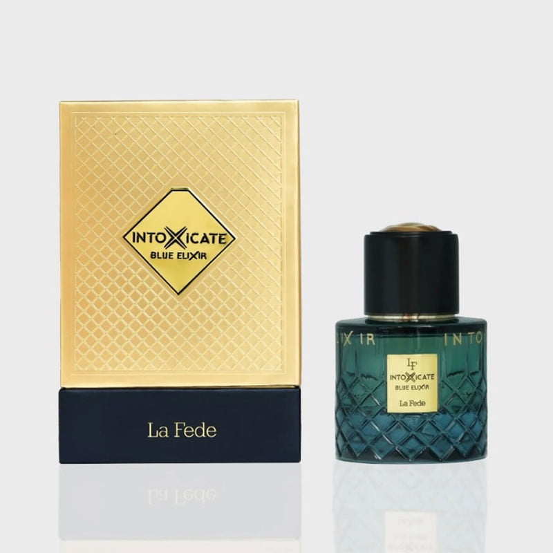 Perfume Hombre Khadlaj La Fede Intoxicate Blue Elixir EDP 100ml ...
