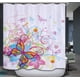thumbnail image 1 of Cortina de Baño Ducha Tela Impermeable Género Grueso 600g Mariposa Nueva, 1 of 2