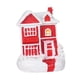 thumbnail image 3 of Mini Casa De Nieve Navideña, Decoración Artesanal, Adorno Navideño Para Escritorio, Cocina, Oficina, 8 X 6 X 5 Cm, Doble Capa, 3 of 3