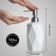 thumbnail image 3 of Dispensador de jabón FE Ceramic 400 ml con bomba de acero inoxidable, 3 of 7