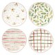 thumbnail image 1 of Platos de postre Lenox 895262 de porcelana Bayberry, 4 piezas, 21 cm, 1 of 6
