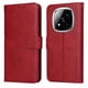 thumbnail image 1 of Funda Billetera para Xiaomi Redmi Note 14 Pro Plus 5G con Porta Tarjetas y Soporte Ajustable Rojo, 1 of 5