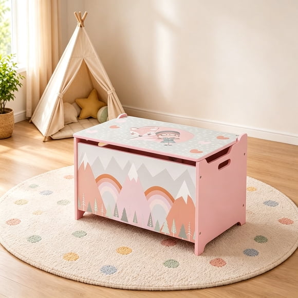 Baúl Infantil Niña 60x36.5x39 Cm