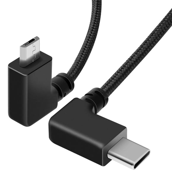 Cable Hanatora de 30 cm de micro USB a USB-C para DJI Mavic