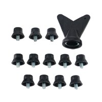 Ioensy - Tacos De Repuesto Para Botas De Fútbol Estables, 12 Uds., Para Deportes De Interior Y Exterior