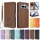 thumbnail image 3 of Funda Billetera con Relieve de Gato para Nothing Phone 4A, Marrón, 3 of 6