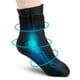 thumbnail image 3 of Envoltura de hielo de tobillo para lesiones, calcetín reutilizable de terapia en frío con gel con terapia en frío y caliente, alivio instantáneo del dolor para tendonitis de Aquiles, fasciti, 3 of 3