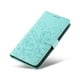 thumbnail image 3 of Funda Cartera para Samsung Galaxy A25 5G Perro Cachorro Grabado con Tarjetas Soporte Correa Verde, 3 of 6