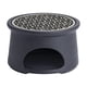 thumbnail image 1 of Soporte Calentador De Tetera Portavelas Cerámica Para Hotel Negro, 1 of 3
