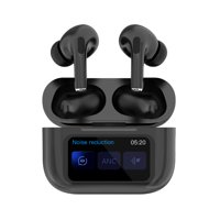 Audífonos Bluetooth Tws Pantalla Touch Anc Rmplus+ Lhotse Negro