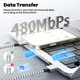 thumbnail image 4 of Cable de carga Firsting 4 en 1 de 1,5 m (3 piezas) para iPhone y Apple Watch, 4 of 7