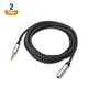 thumbnail image 2 of Cable de extensión para auriculares Cable Matters, paquete de 2 unidades, 1,8 m, negro, 2 of 7