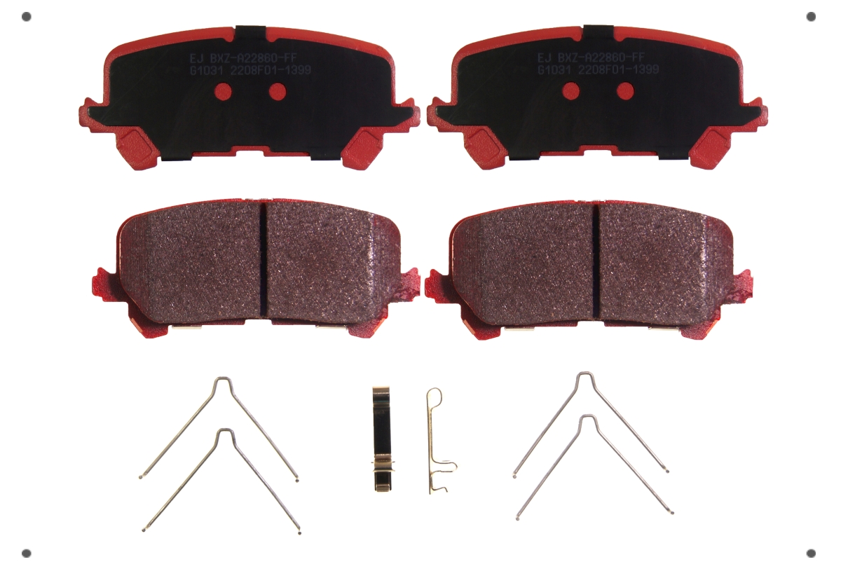 Ital Brakes Pm - Set Pastillas Frenos Traseras Para Honda Pilot Iii 2016 2022