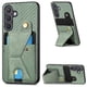 thumbnail image 1 of Funda Resistente para Samsung Galaxy S24 Plus con Tarjetero y Soporte, Diseño Magnético Verde, 1 of 5