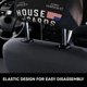 thumbnail image 4 of House of Cards Funda Protectora Universal para Reposacabezas de Coche, Funda Elástica para Reposacabezas de Asiento de Auto, Funda de Tela Antipolvo, Accesorios de Interior 2 Piezas, 4 of 6