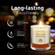 thumbnail image 3 of Frasco de vidrio con aroma a manzana y canela Scented Candle Relaxation, 3 of 6