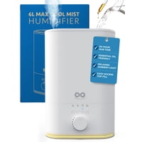 Humidificador Everlasting Comfort Top Fill De 6 Litros Para Dormitorio, 60 Horas
