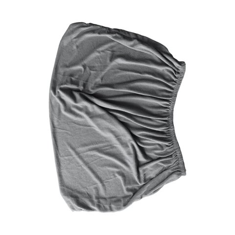 Magideal - Funda Para Cabecera De Cama, Funda Para Cabecera De Cama Tapizada Elástica De 47 Pulgadas, Funda Protectora Para Cabecera De Cama Moderna De Color Sól Gris