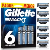 Repuesto Máquina Afeitar Gillette Mach3 Carbono