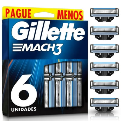 Repuesto Máquina Afeitar Gillette Mach3 Carbono