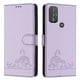 thumbnail image 1 of Funda tipo cartera FOXDOCK para Motorola MOTO G Power 2022 con soporte, ranuras, RFID, diseño de gato, 1 of 5