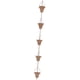thumbnail image 4 of Cadenas colectoras desviadoras de para jardín, cadena colgante para canalones, villas con bajante, cadena de bajante para decoración de Estilo B, 4 of 4