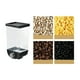 thumbnail image 3 of Contenedor Organizador Pared Cereales Azúcar Especies 1 Litro. Negro, 3 of 3
