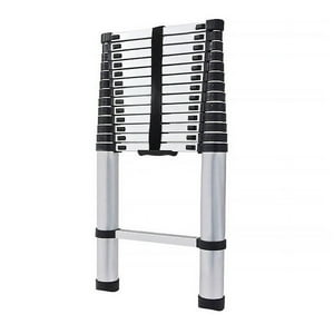 Genérico - Escalera Aluminio Telescópica 3,8 Mt. - Jz380