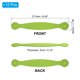 thumbnail image 2 of Uxcell 12 Pcs Manija de Cuero, 8.5in Tiradores de Cajón de Cuero Correas de Cuero Tiradores de Gabinete a Granel con 2 Agujeros para Bolsas Bolsos Funda de Teléfono Puerta, Verde, 2 of 6