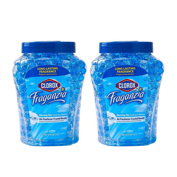 Ambientador Clorox Fraganzia Crystal Beads 710 ml, paquete doble