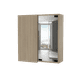 thumbnail image 1 of Mueble De Baño Botiquin 53.7x50x16.5 Cm Café Claro, 1 of 3